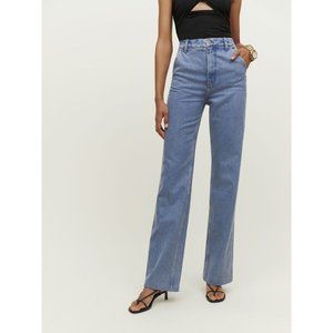 Reformation High Rise Trouser Jeans